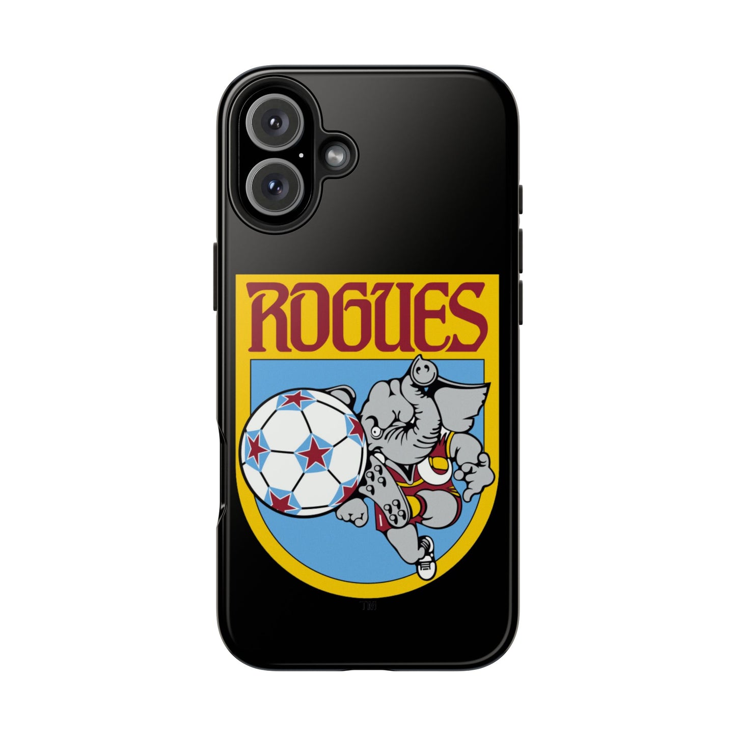 Memphis Rogues Vintage Soccer Team Logo Tough Phone Case - Old School Male 